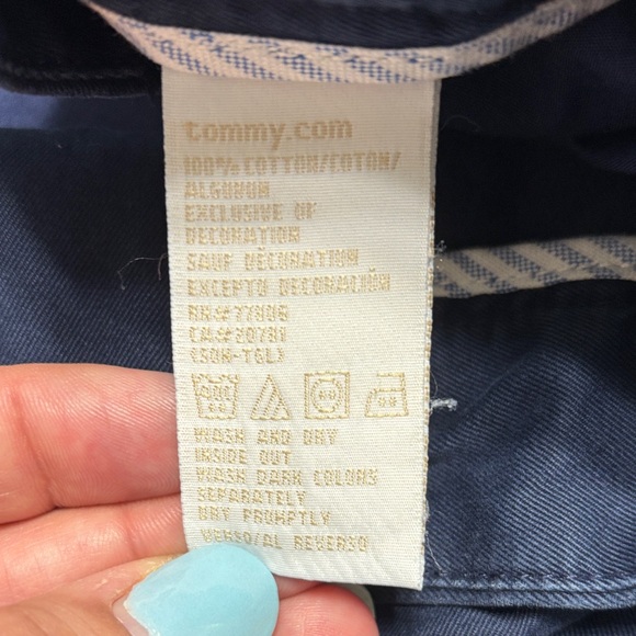 Tommy Hilfiger Dark Blue Shorts - Picture 3 of 11